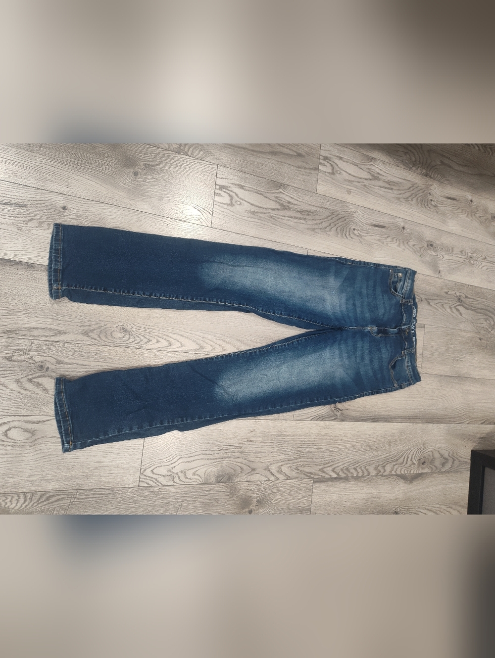 Place Kids Blue Skinny Jeans with Faded Thighs